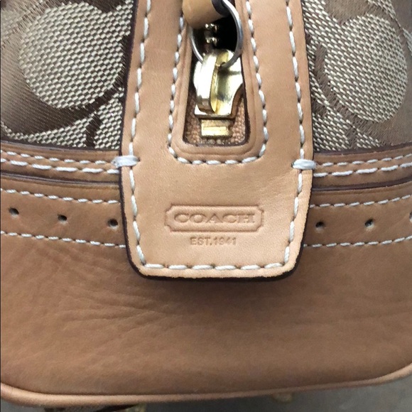 Vintage Coach Signature handbag - Picture 3 of 5